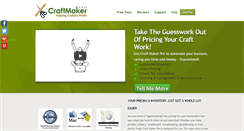 Desktop Screenshot of craftmakerpro.com