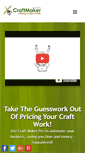 Mobile Screenshot of craftmakerpro.com